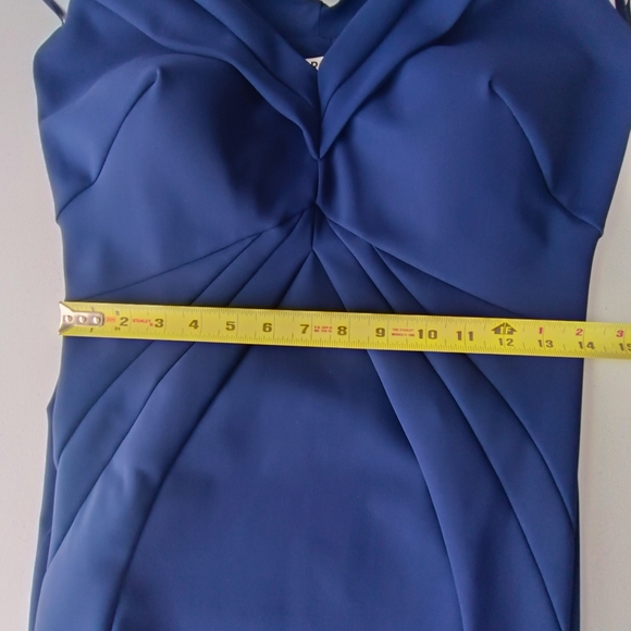 Chiara Boni La Petite Robe Mermaid Dress Navy Blue Size 48 (12) Prom Wedding - Picture 15 of 16